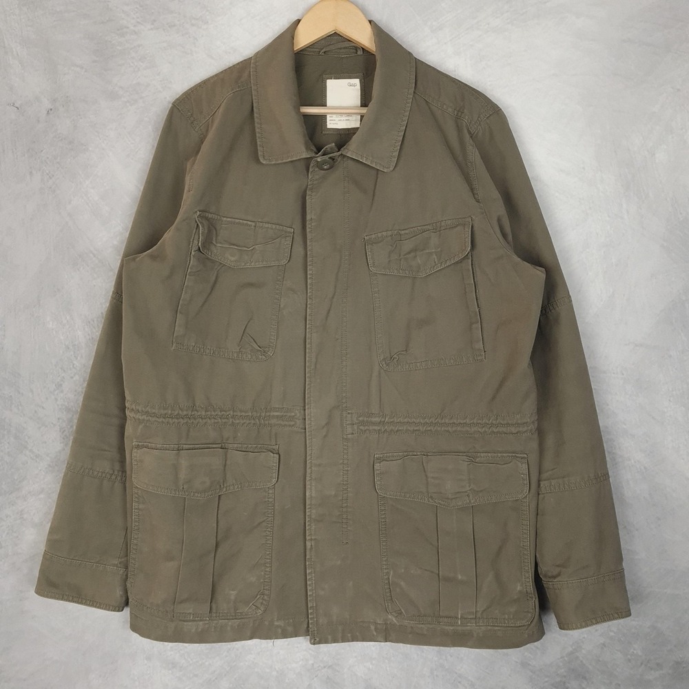 GAP Olive Green Military Field Jacket